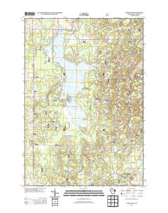 Lublin NW Wisconsin Historical topographic map, 1:24000 scale, 7.5 X 7.5 Minute, Year 2013