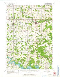 Marathon Wisconsin Historical topographic map, 1:62500 scale, 15 X 15 Minute, Year 1963