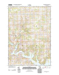 Marathon SW Wisconsin Historical topographic map, 1:24000 scale, 7.5 X 7.5 Minute, Year 2013
