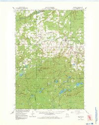 Marengo Wisconsin Historical topographic map, 1:62500 scale, 15 X 15 Minute, Year 1967
