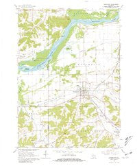 Mazomanie Wisconsin Historical topographic map, 1:24000 scale, 7.5 X 7.5 Minute, Year 1962