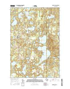 McKenzie Lake Wisconsin Current topographic map, 1:24000 scale, 7.5 X 7.5 Minute, Year 2015