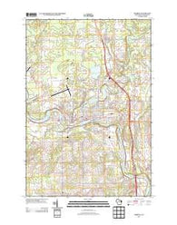 Merrill Wisconsin Historical topographic map, 1:24000 scale, 7.5 X 7.5 Minute, Year 2013