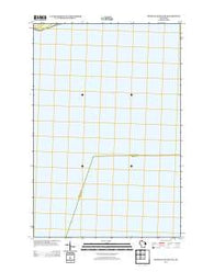 Michigan Island OE S Wisconsin Historical topographic map, 1:24000 scale, 7.5 X 7.5 Minute, Year 2013