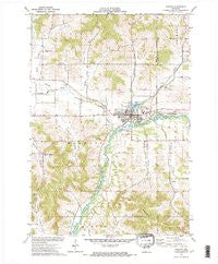 Mondovi Wisconsin Historical topographic map, 1:24000 scale, 7.5 X 7.5 Minute, Year 1973