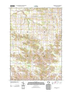Mondovi NE Wisconsin Historical topographic map, 1:24000 scale, 7.5 X 7.5 Minute, Year 2013
