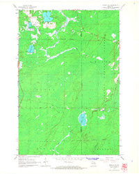 Monico NE Wisconsin Historical topographic map, 1:24000 scale, 7.5 X 7.5 Minute, Year 1965