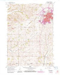 Monroe Wisconsin Historical topographic map, 1:24000 scale, 7.5 X 7.5 Minute, Year 1962