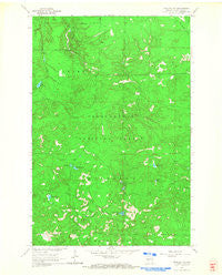 Moquah NW Wisconsin Historical topographic map, 1:24000 scale, 7.5 X 7.5 Minute, Year 1964