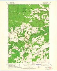 Moquah Wisconsin Historical topographic map, 1:24000 scale, 7.5 X 7.5 Minute, Year 1964