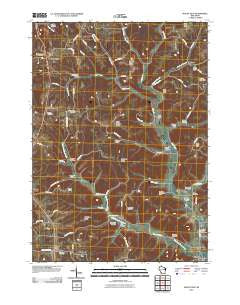 Mount Zion Wisconsin Historical topographic map, 1:24000 scale, 7.5 X 7.5 Minute, Year 2010