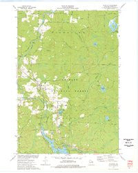 Mountain Wisconsin Historical topographic map, 1:24000 scale, 7.5 X 7.5 Minute, Year 1973