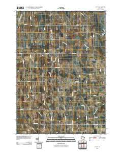 Nenno Wisconsin Historical topographic map, 1:24000 scale, 7.5 X 7.5 Minute, Year 2010