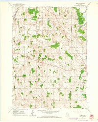 Nenno Wisconsin Historical topographic map, 1:24000 scale, 7.5 X 7.5 Minute, Year 1959