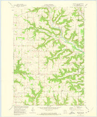 Nerike Hill Wisconsin Historical topographic map, 1:24000 scale, 7.5 X 7.5 Minute, Year 1972