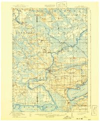 Neshkoro Wisconsin Historical topographic map, 1:62500 scale, 15 X 15 Minute, Year 1918