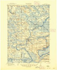 Neshkoro Wisconsin Historical topographic map, 1:62500 scale, 15 X 15 Minute, Year 1918