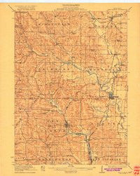 New Glarus Wisconsin Historical topographic map, 1:62500 scale, 15 X 15 Minute, Year 1923