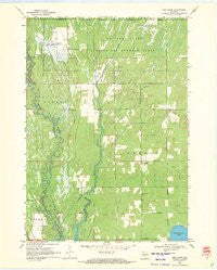 New Miner Wisconsin Historical topographic map, 1:24000 scale, 7.5 X 7.5 Minute, Year 1969