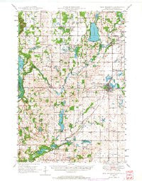 New Richmond Wisconsin Historical topographic map, 1:62500 scale, 15 X 15 Minute, Year 1948