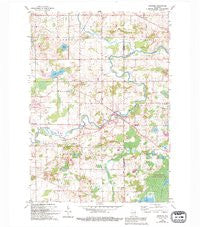 Newburg Wisconsin Historical topographic map, 1:24000 scale, 7.5 X 7.5 Minute, Year 1959