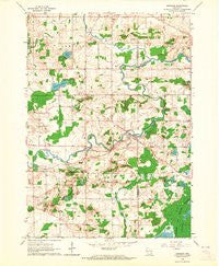 Newburg Wisconsin Historical topographic map, 1:24000 scale, 7.5 X 7.5 Minute, Year 1959