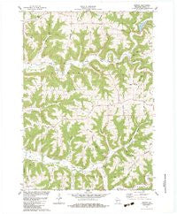 Newton Wisconsin Historical topographic map, 1:24000 scale, 7.5 X 7.5 Minute, Year 1983