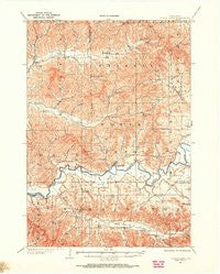 North Bend Wisconsin Historical topographic map, 1:62500 scale, 15 X 15 Minute, Year 1926