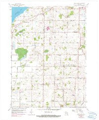 North Cape Wisconsin Historical topographic map, 1:24000 scale, 7.5 X 7.5 Minute, Year 1959