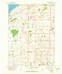 North Cape Wisconsin Historical topographic map, 1:24000 scale, 7.5 X 7.5 Minute, Year 1959