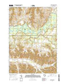North Bend Wisconsin Current topographic map, 1:24000 scale, 7.5 X 7.5 Minute, Year 2015