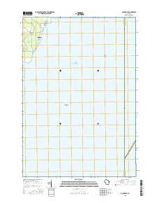 Oconto SE Wisconsin Current topographic map, 1:24000 scale, 7.5 X 7.5 Minute, Year 2015