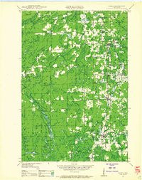 Ogema Wisconsin Historical topographic map, 1:48000 scale, 15 X 15 Minute, Year 1947