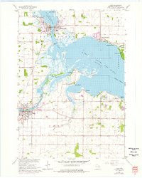 Omro Wisconsin Historical topographic map, 1:24000 scale, 7.5 X 7.5 Minute, Year 1961