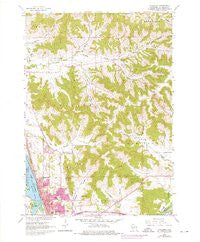 Onalaska Wisconsin Historical topographic map, 1:24000 scale, 7.5 X 7.5 Minute, Year 1963