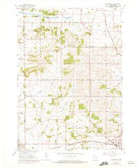 Orfordville Wisconsin Historical topographic map, 1:24000 scale, 7.5 X 7.5 Minute, Year 1962