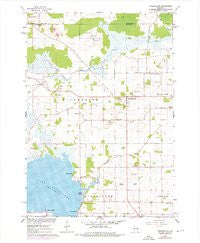 Oshkosh NW Wisconsin Historical topographic map, 1:24000 scale, 7.5 X 7.5 Minute, Year 1961