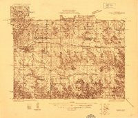 Osseo (South half) Wisconsin Historical topographic map, 1:48000 scale, 15 X 15 Minute, Year 1924
