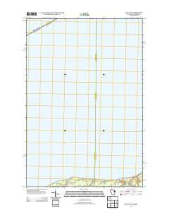Oulu OE N Wisconsin Historical topographic map, 1:24000 scale, 7.5 X 7.5 Minute, Year 2013