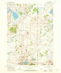 Palmyra Wisconsin Historical topographic map, 1:24000 scale, 7.5 X 7.5 Minute, Year 1960