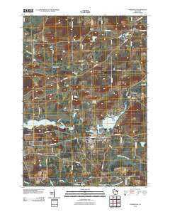 Pardeeville Wisconsin Historical topographic map, 1:24000 scale, 7.5 X 7.5 Minute, Year 2010