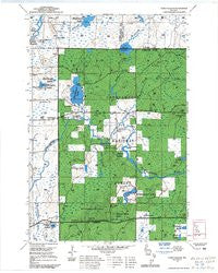 Park Falls NE Wisconsin Historical topographic map, 1:24000 scale, 7.5 X 7.5 Minute, Year 1968