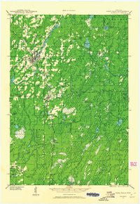 Park Falls Wisconsin Historical topographic map, 1:48000 scale, 15 X 15 Minute, Year 1941
