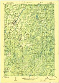 Park Falls Wisconsin Historical topographic map, 1:48000 scale, 15 X 15 Minute, Year 1947