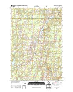 Park Falls Wisconsin Historical topographic map, 1:24000 scale, 7.5 X 7.5 Minute, Year 2013