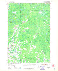 Parrish Wisconsin Historical topographic map, 1:48000 scale, 15 X 15 Minute, Year 1950