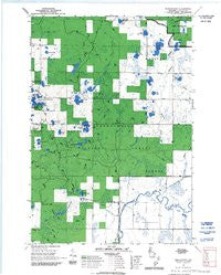 Perkinstown Wisconsin Historical topographic map, 1:24000 scale, 7.5 X 7.5 Minute, Year 1969