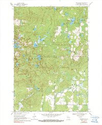 Perkinstown Wisconsin Historical topographic map, 1:24000 scale, 7.5 X 7.5 Minute, Year 1969