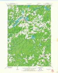 Phillips Wisconsin Historical topographic map, 1:48000 scale, 15 X 15 Minute, Year 1941