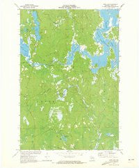 Pier Lake Wisconsin Historical topographic map, 1:24000 scale, 7.5 X 7.5 Minute, Year 1971